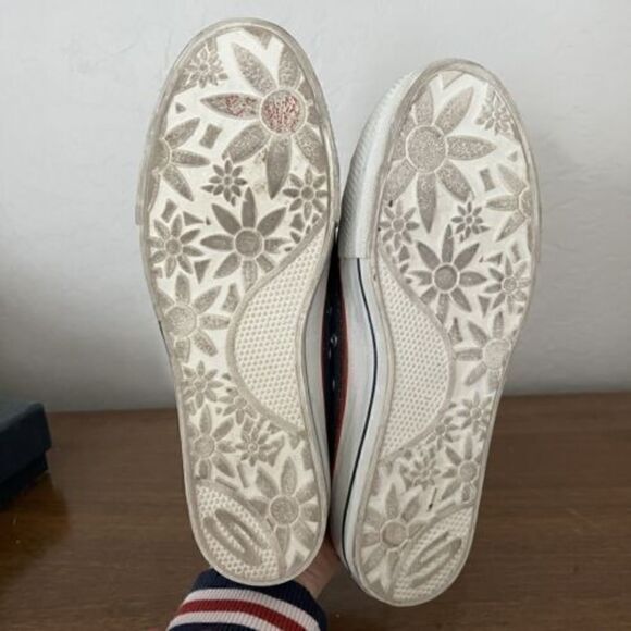 VTG Y2K Skechers Somethin’ Else Platform Mules Slip On USA FLAG RARE size 8.5 - Picture 8 of 8